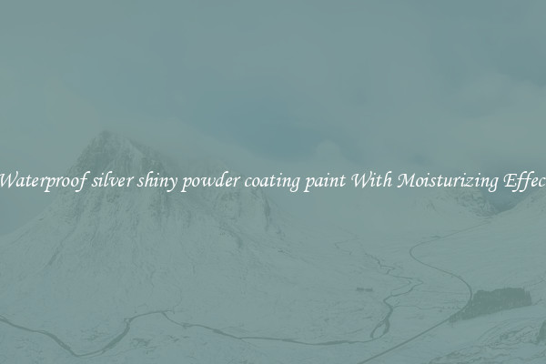 Waterproof silver shiny powder coating paint With Moisturizing Effect
