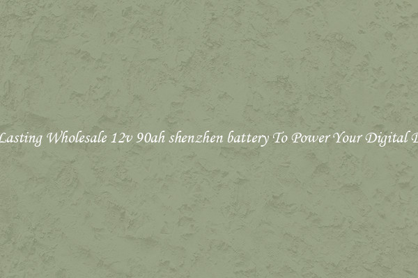 Long Lasting Wholesale 12v 90ah shenzhen battery To Power Your Digital Devices