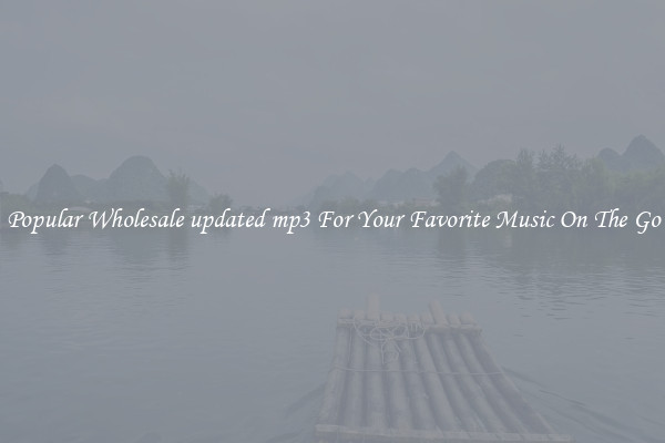 Popular Wholesale updated mp3 For Your Favorite Music On The Go